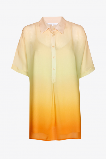 Blouse with gradient