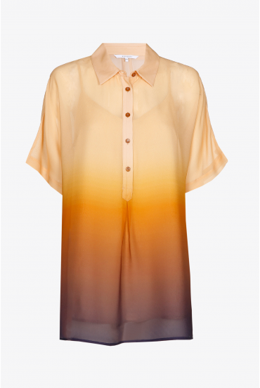 Blouse with gradient
