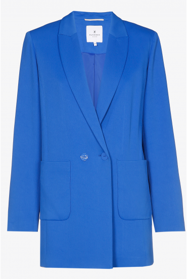Blazer in bubble viscose