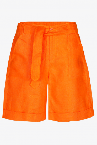 Linen shorts