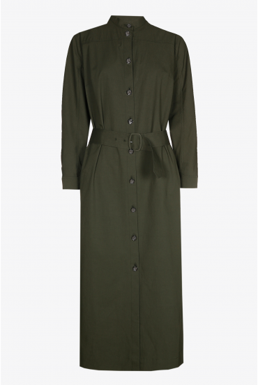 Baumwollkleid mit Knöpfen