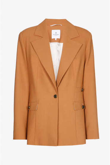 Blazer mit Reverskragen