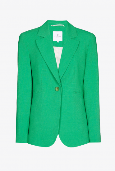 Blazer cintré en viscose Ecovero