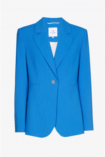Blazer cintré en viscose Ecovero