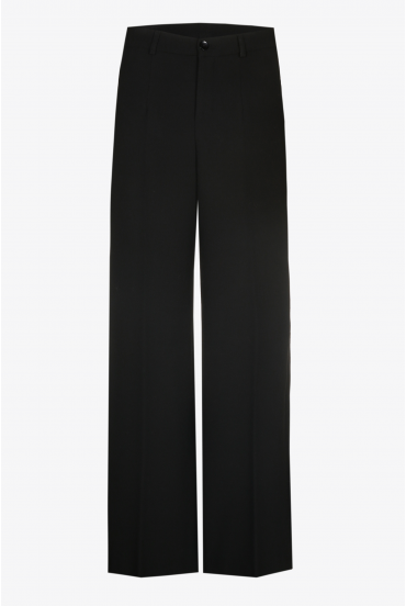 Twillhose mit weitem Bein