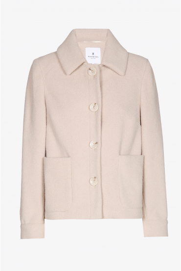 Veste courte à boutons