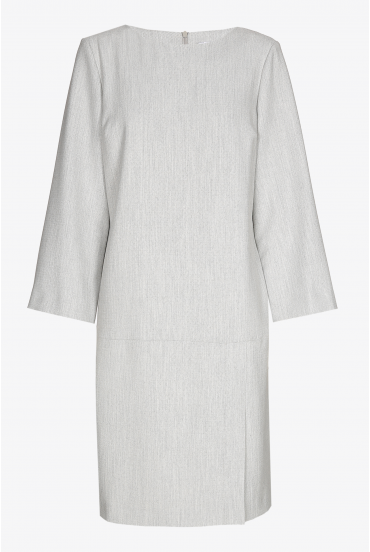Asymmetrisches Kleid mit Schlitz