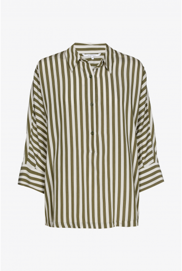 Oversized Hemdbluse