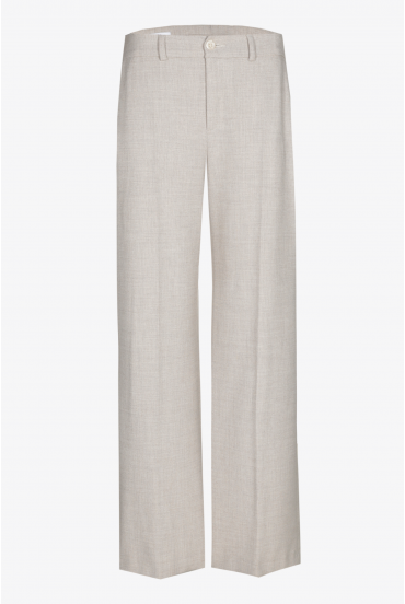 Tailored wide-leg trousers