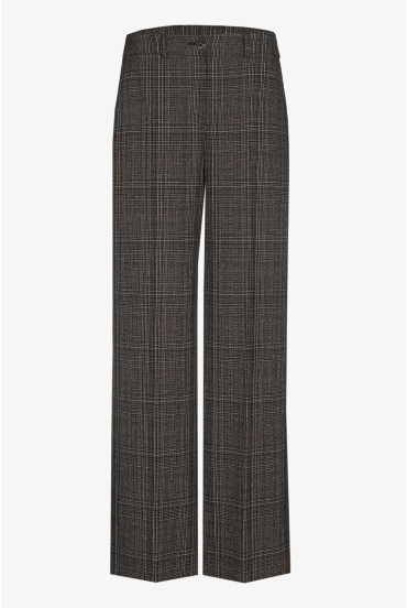 Karohose mit geradem Bein