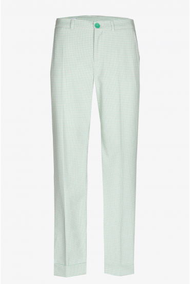 Checked trousers