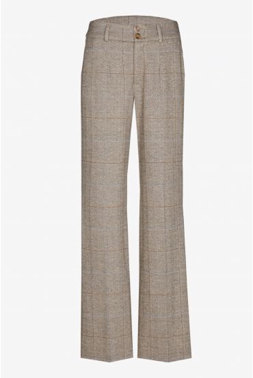 Pantalon à taille haute