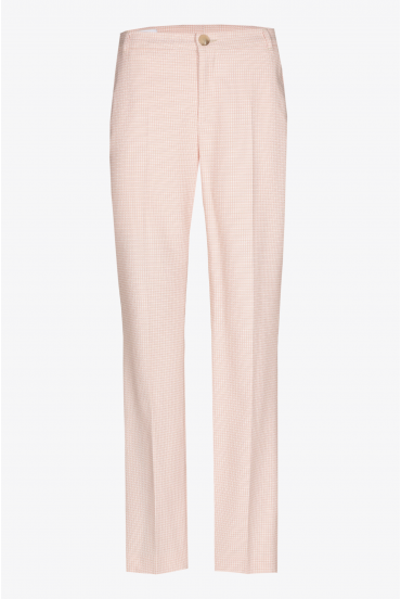 Broek met vichyruiten