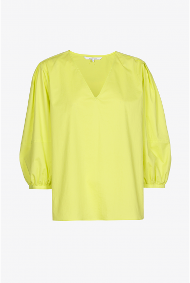 Blouse à manches bouffantes