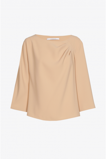 Blouse en polyester recyclé