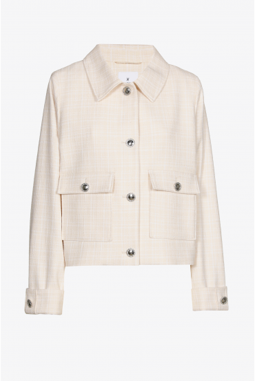 Veste courte structurée