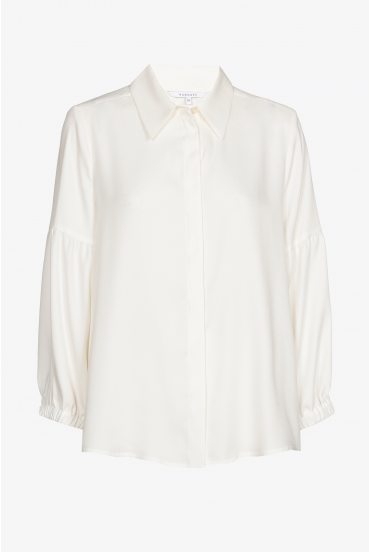 Blouse met mouwdetail