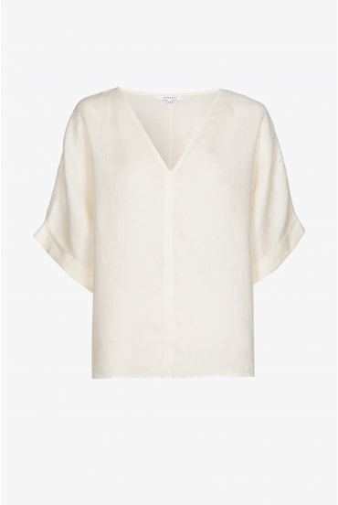 Blouse en lin d’été