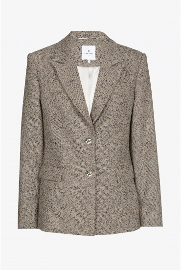 Eleganter Bouclé-Blazer
