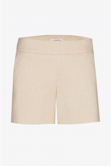 Luxurious shorts in jacquard