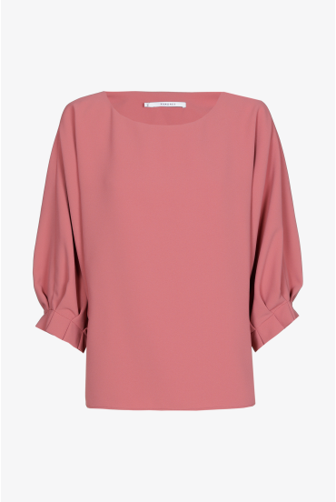 Bluse mit elegantem Faltendetail