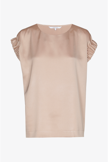Satinbluse