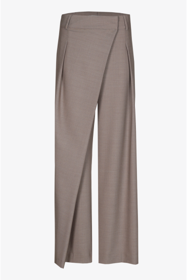 Smart trousers with pleated detail