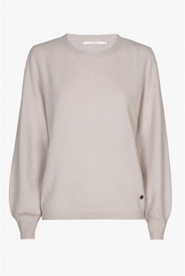 Grey cashmere pullover