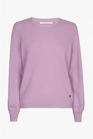 Lilac cashmere pullover