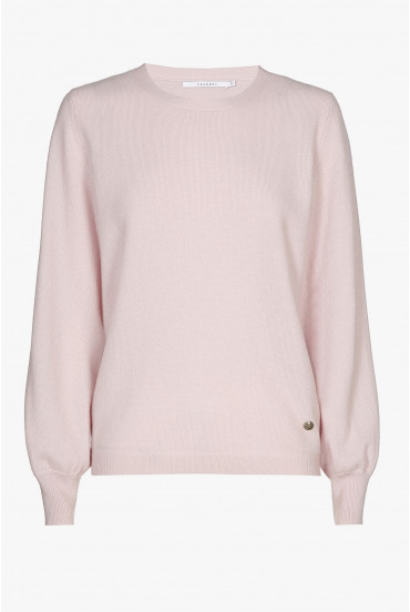 Light pink cashmere pullover