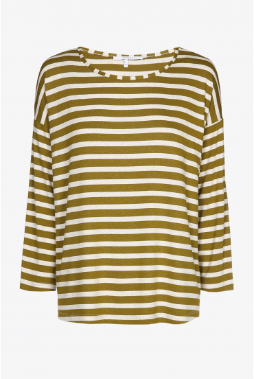 T-shirt with stripes