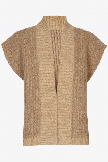 Gilet mit kurzen Ärmeln