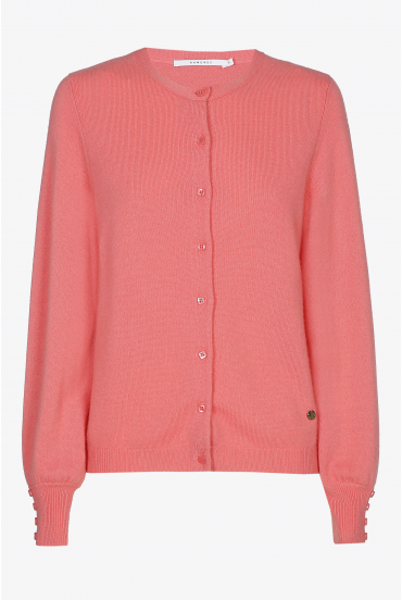 Cardigan van kasjmier