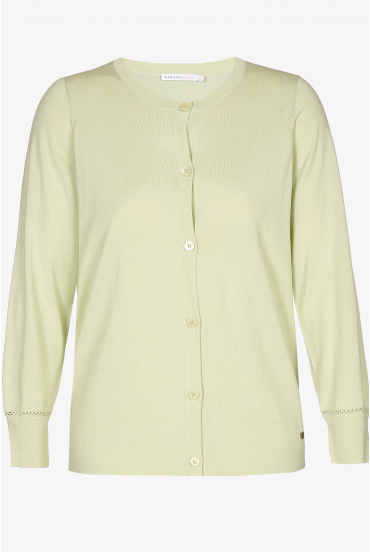 Cardigan in silk blend