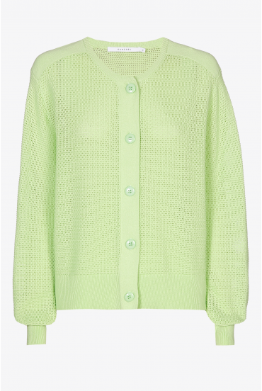 Crocheted gilet