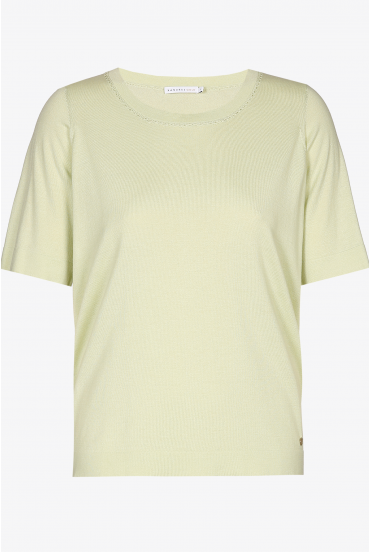 Short-sleeved jumper