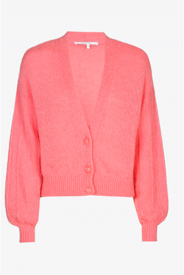 Short oversized gilet