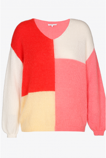 Pull doux en mélange de laines
