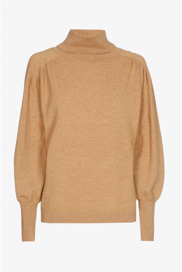 Rollkragenpullover aus Kaschmir-Mix