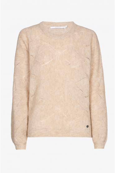 Pullover mit Ajourmuster