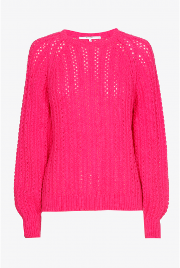 Pull en mélange d’alpaga