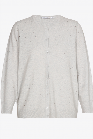 Woollen waistcoat with spots