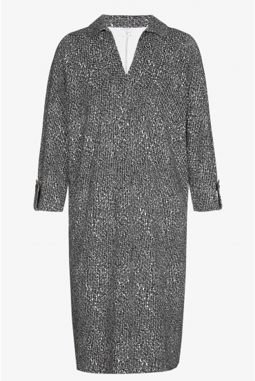 Kleid mit Hemdkragen