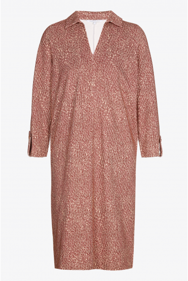 Kleid mit Hemdkragen