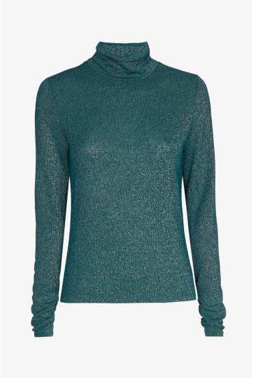 Unterziehpullover mit Lurex
