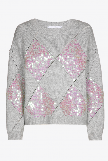 Pullover mit Pailletten