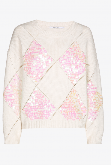 Pullover mit Pailletten