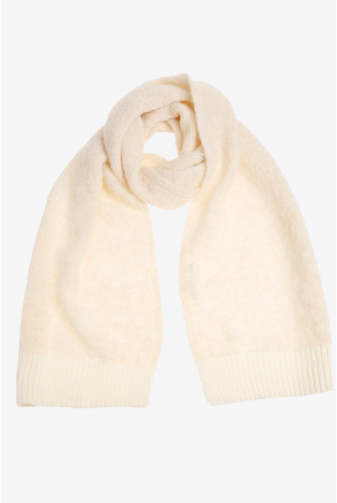 Schal mit Bouclé