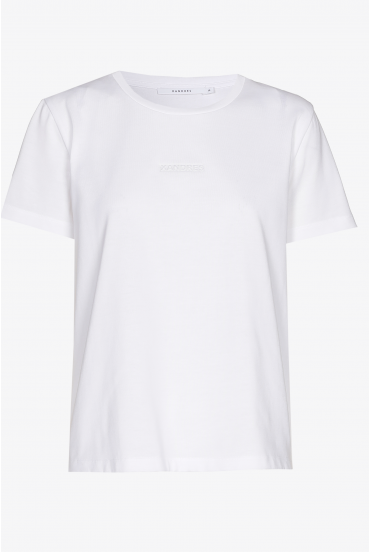 Cotton T-shirt with Xandres logo
