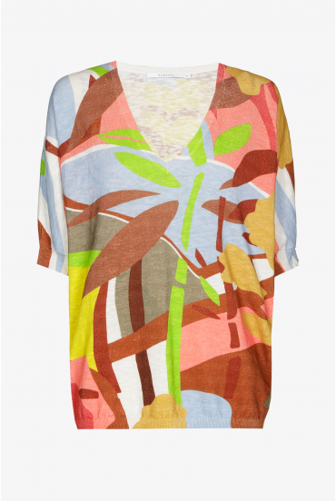 Multicoloured summer pullover
